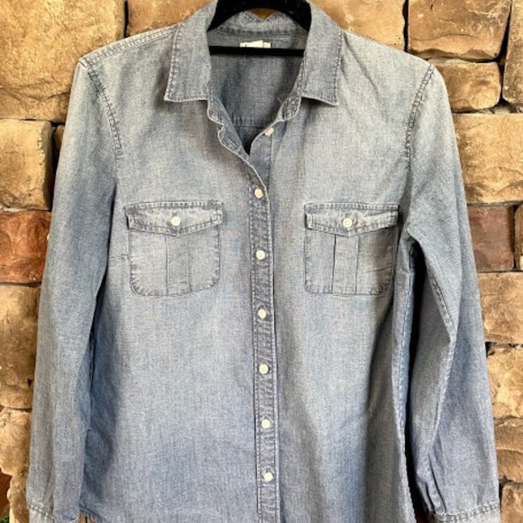 J. Crew Tops - J Crew Denim shirt
